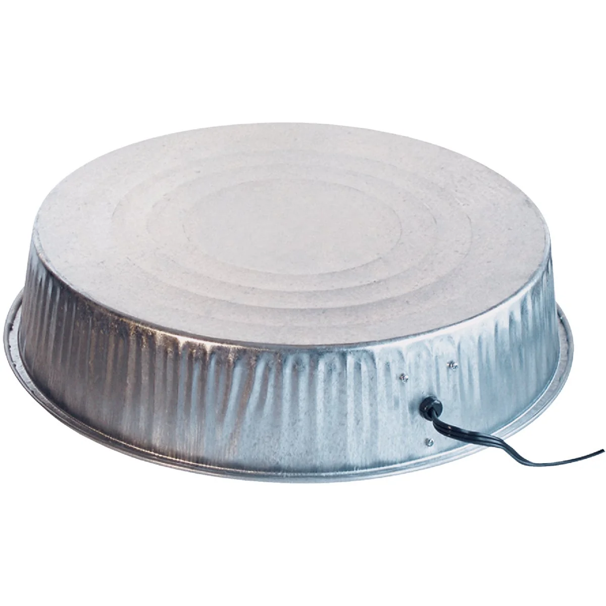 Durable Farm Innovators Heated Steel Poultry Waterer Base Green