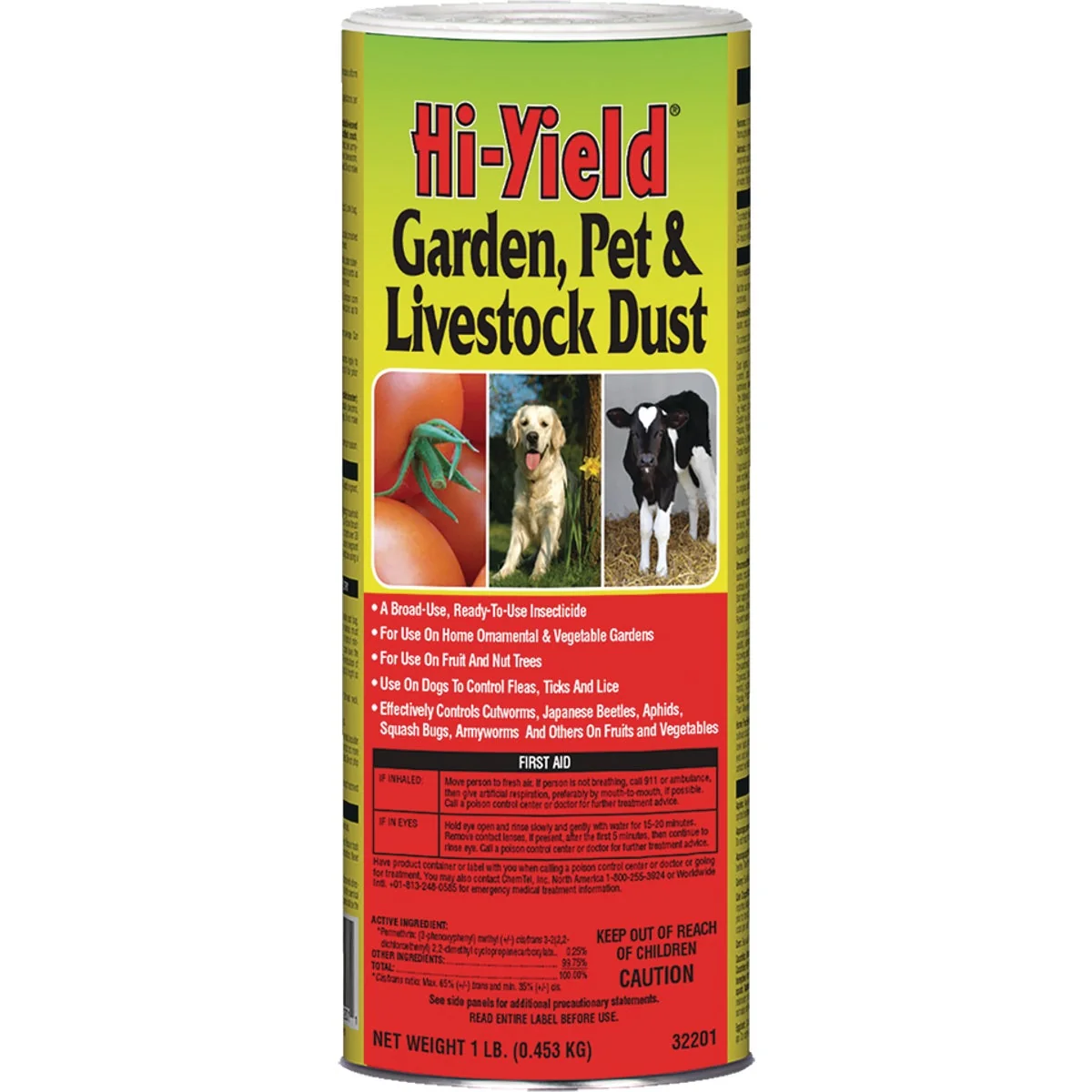 Outstanding Hi-Yield 1 Lb. Ready To Use Pet Livestock Garden Dust Insect Killer Efficient