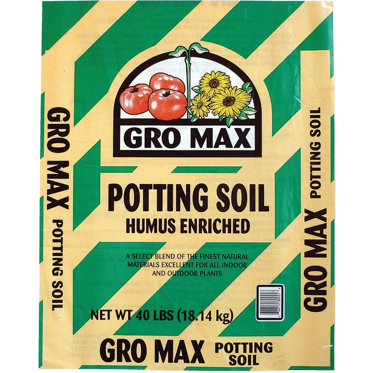 Relaxed Gro Max 40 Lb. All Purpose Potting Soil Certified