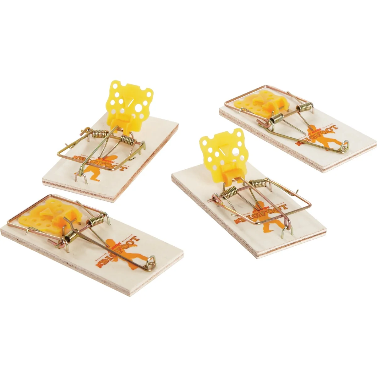 Certified JT Eaton Bigfoot Mechanical Mouse Trap with Expanded Trigger 4-Pack Trusted
