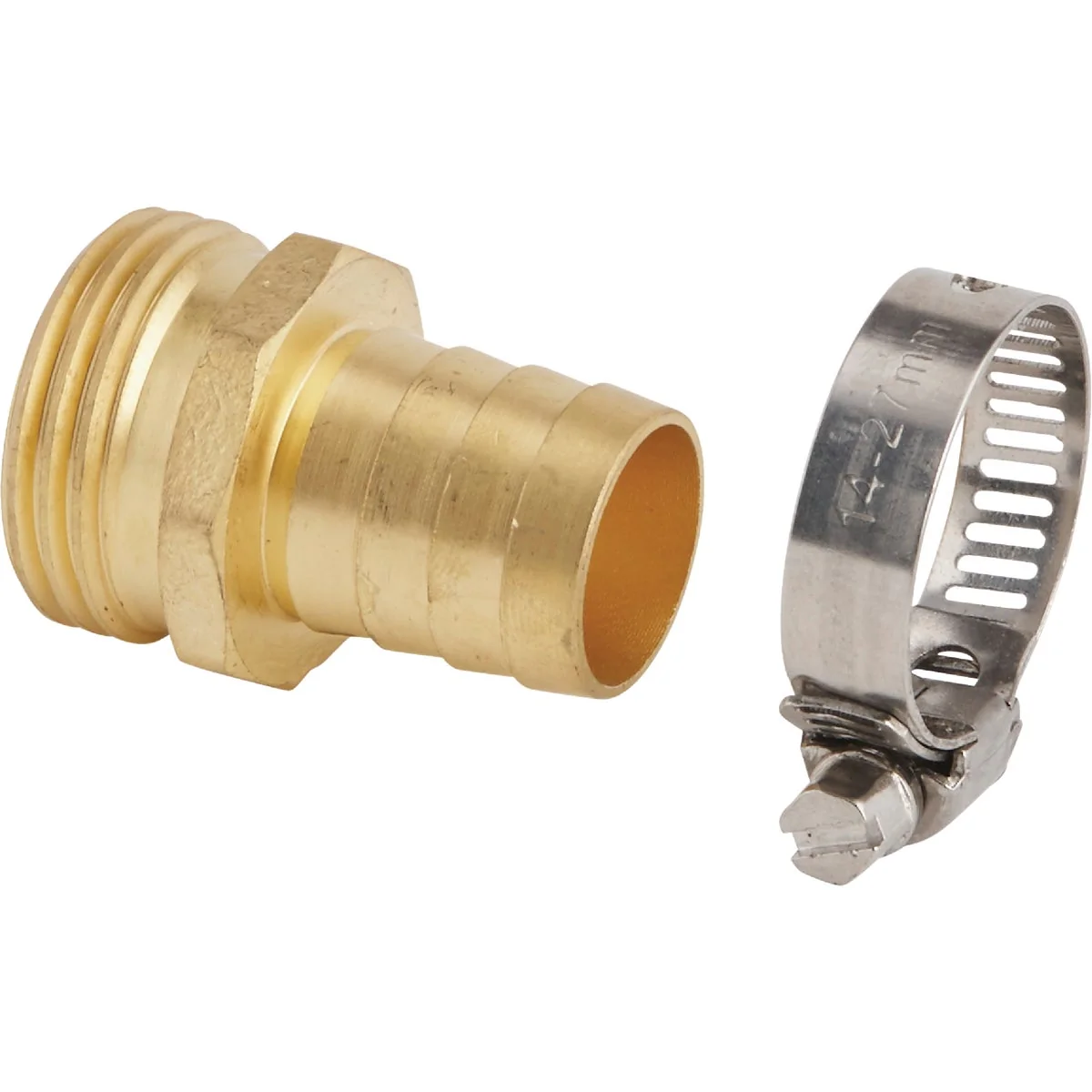Crafted Garden 3 4 In. Male Brass Hose End Repair Hose Coupling Prestigious