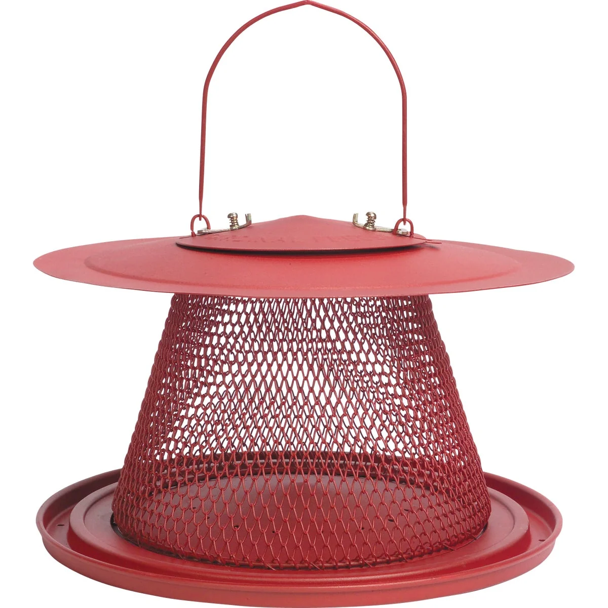 Flexible Perky-Pet No No Red Metal 2.5 Lb. Capacity Collapsible Bird Feeder Selected