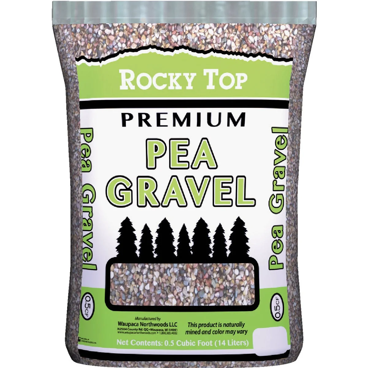 Powerful Rocky Top 0.5 Cu. Ft. 50 Lb. Pea Gravel Lightweight