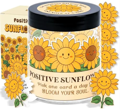 Clean Positive Sunflower Jar 2 Count First-Class