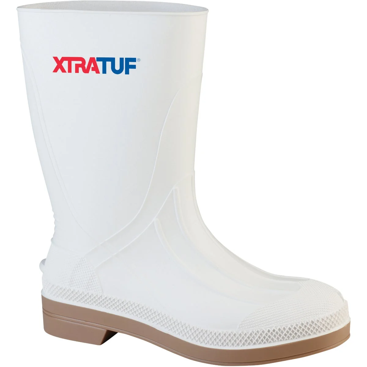 Trendy Honeywell XtraTuf Men’s Size 7 White PVC Shrimp Boot Classic
