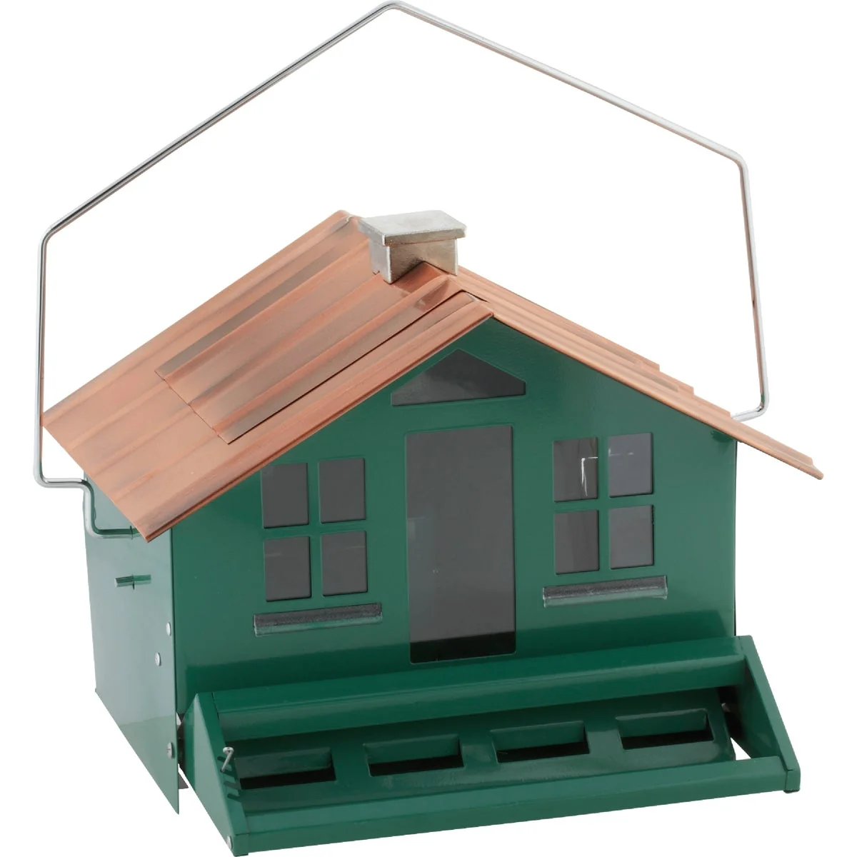 High-Performance Perky-Pet Squirrel-Be-Gone Green Metal 12 Lb. Capacity Bird Feeder Quality