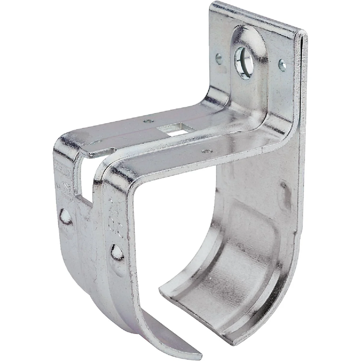 Fashionable National DP5420 Zinc-Plated Single Round Rail Barn Door Bracket Premium Material