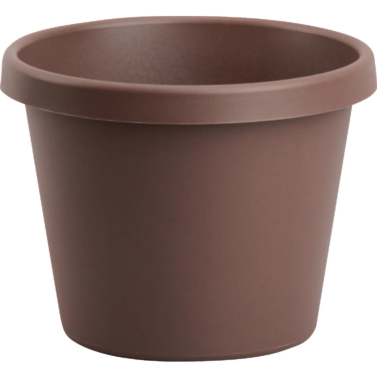 Selected Bloem 6 In. Dia. Chocolate Poly Classic Flower Pot Pure