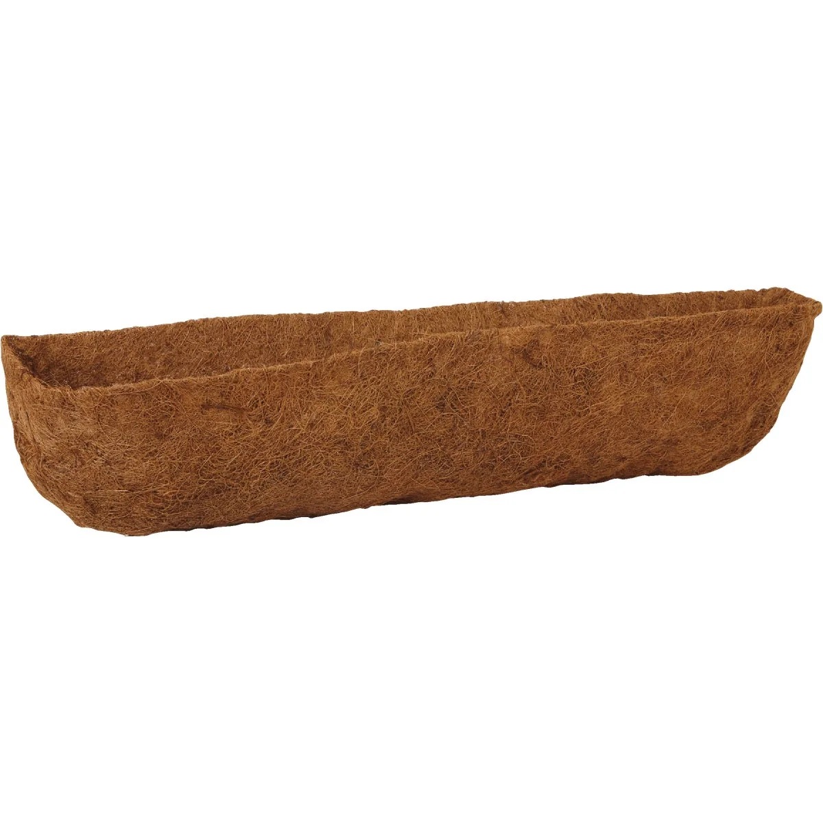 Top-Quality Garden 36 In. W. x 9.5 In. L. x 7.7 In. D. Coconut Fiber Trough Plant Liner Minimalist