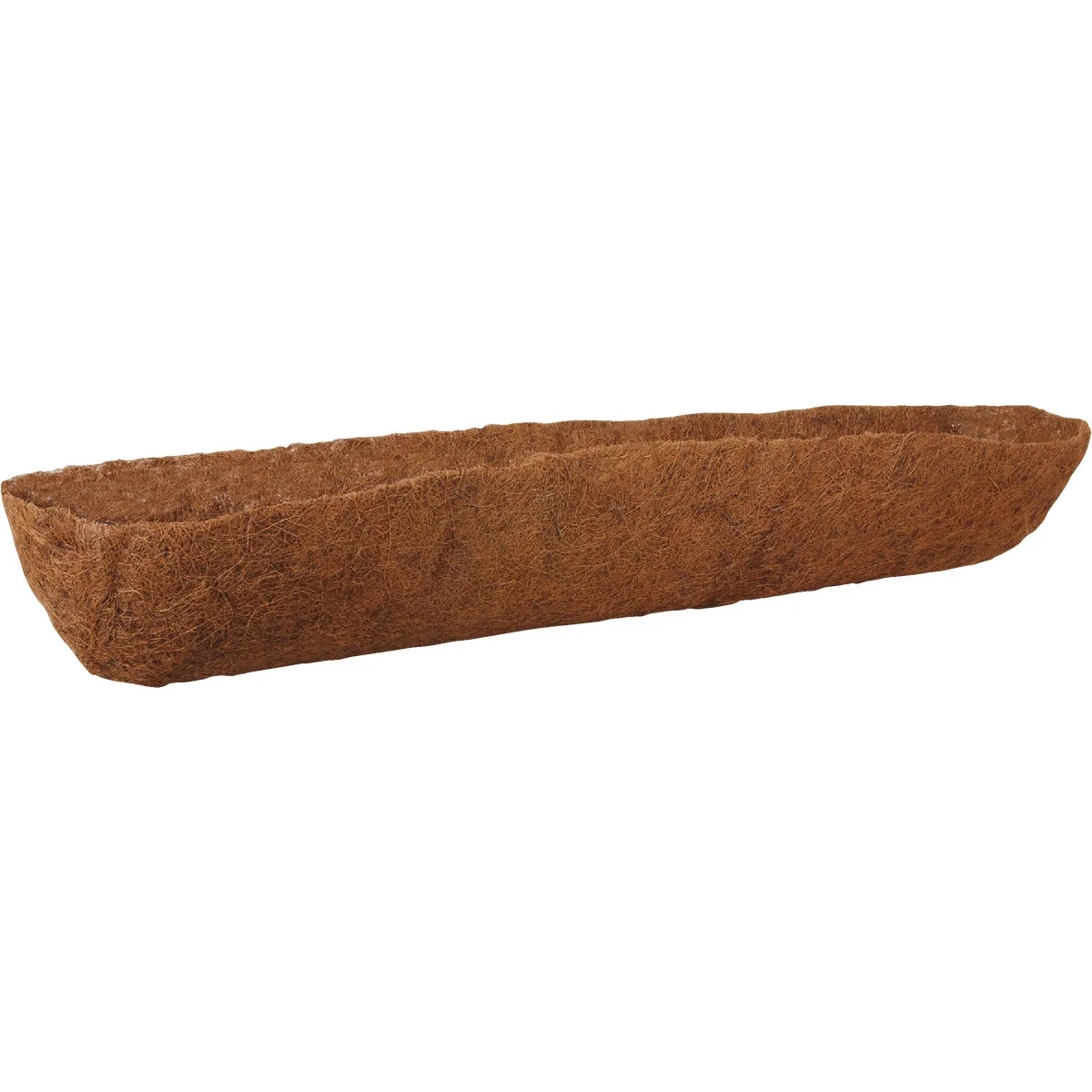 Convenient Garden 48 In. W. x 9.8 In. L. x 8.3 In. D. Coconut Fiber Trough Plant Liner Sophisticated