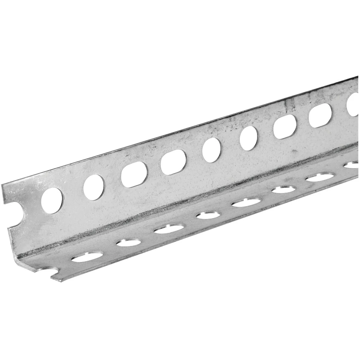 Certified HILLMAN Steelworks Galvanized 1-1 4 In. x 8 Ft. Slotted Angle Contemporary