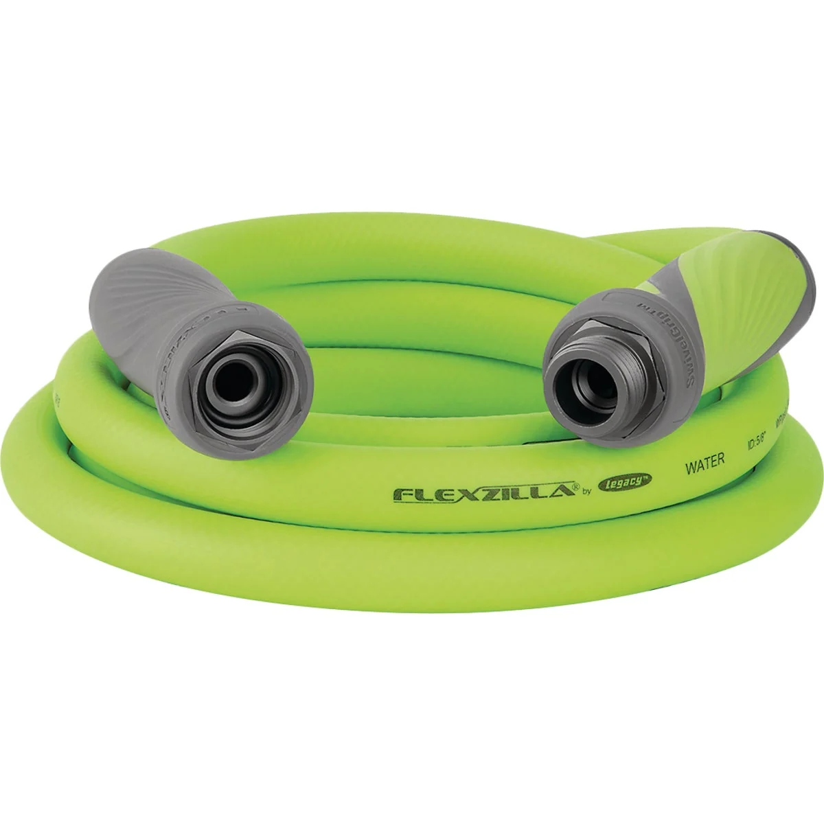 Premium Flexzilla SwivelGrip 5 8 In. Dia. x 10 Ft. L. Drinking Water Safe Lead-In Hose with Male Female Couplings Crafted