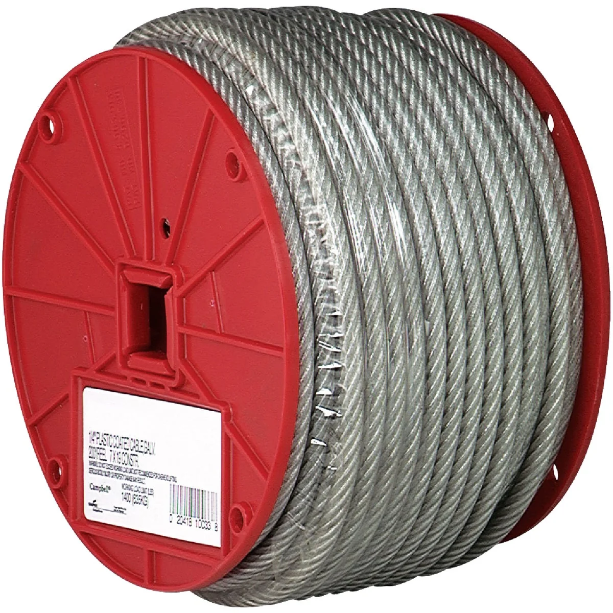 Consistent Campbell 3 16 In. x 250 Ft. Vinyl-Coated Galvanized Clothesline Cable Functional