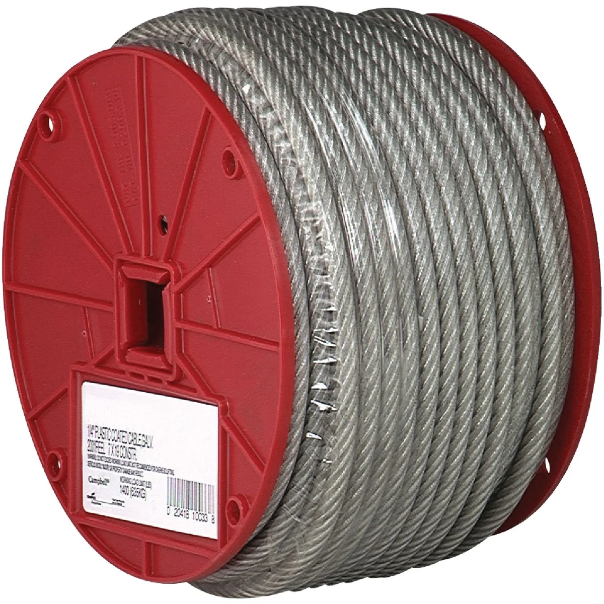 Luxury Campbell 1 4 In. x 200 Ft. Vinyl-Coated Galvanized Clothesline Cable Exclusive