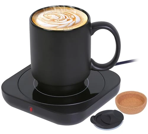 Easy-to-Use Coffee Mug Warmer Mug Set for Desk Luxury