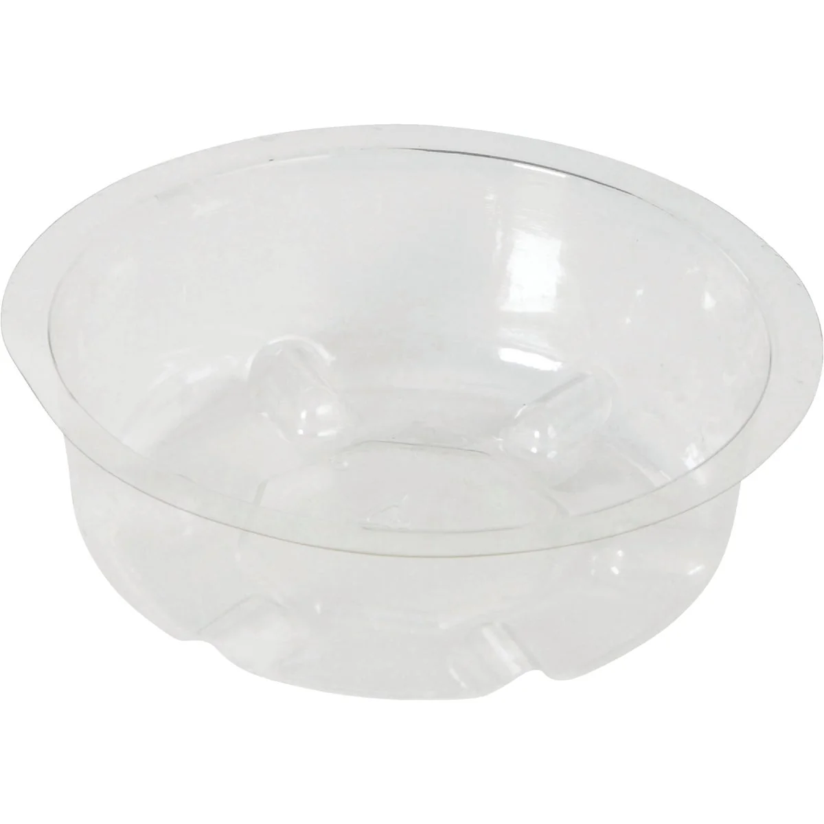 Artisan Garden 4 In. Clear Vinyl Flower Pot Saucer Optimized