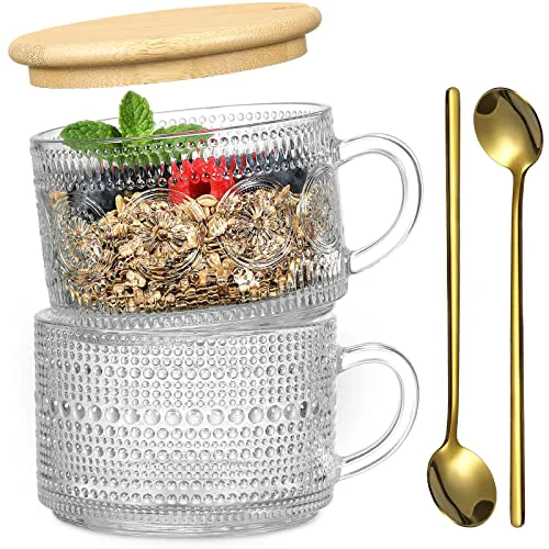 Functional Vintage Coffee Mugs 2 Count Classic