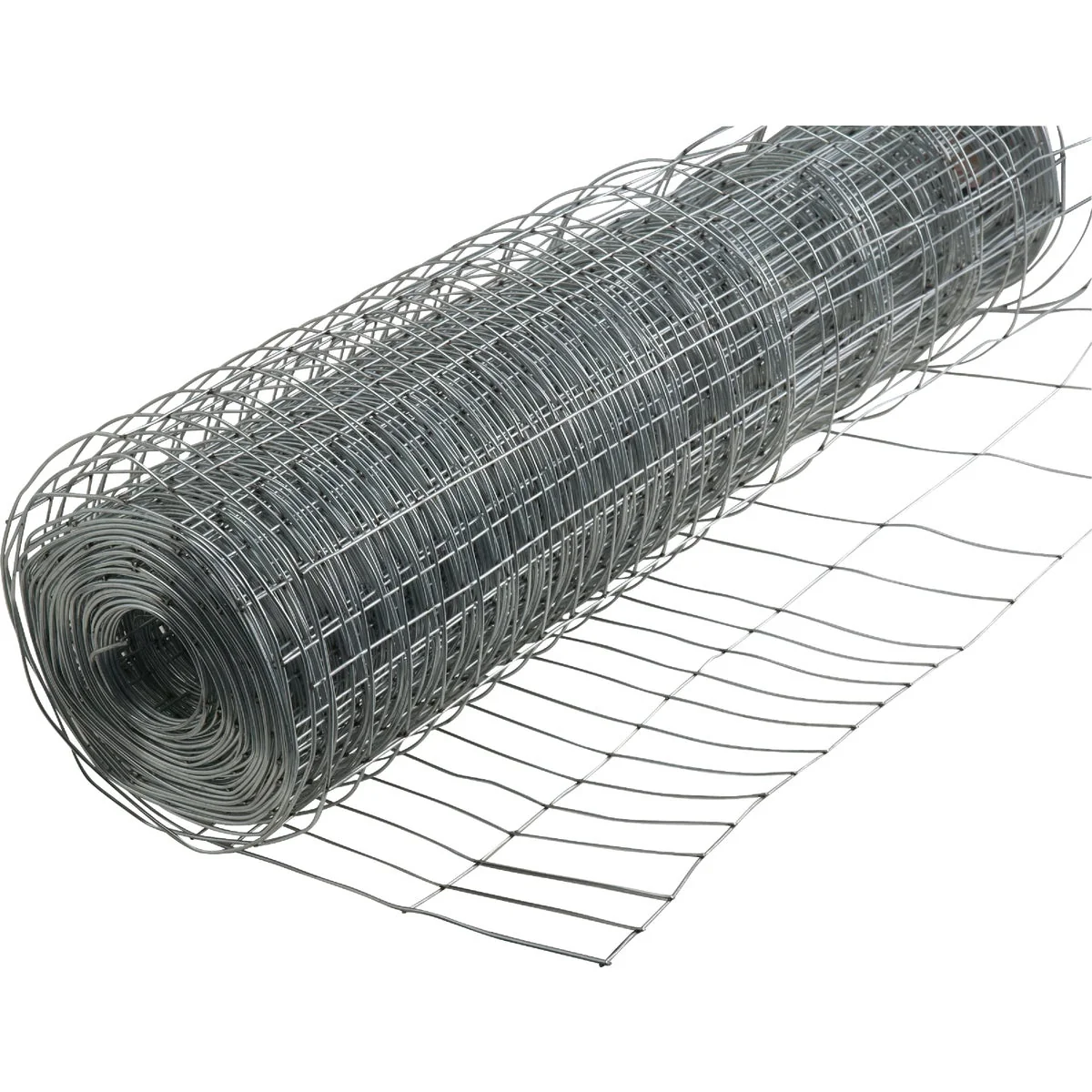 Minimalist Rabbit Guard 40 In. H. x 50 Ft. L. Galvanized Wire Garden Fence Silver First-Class