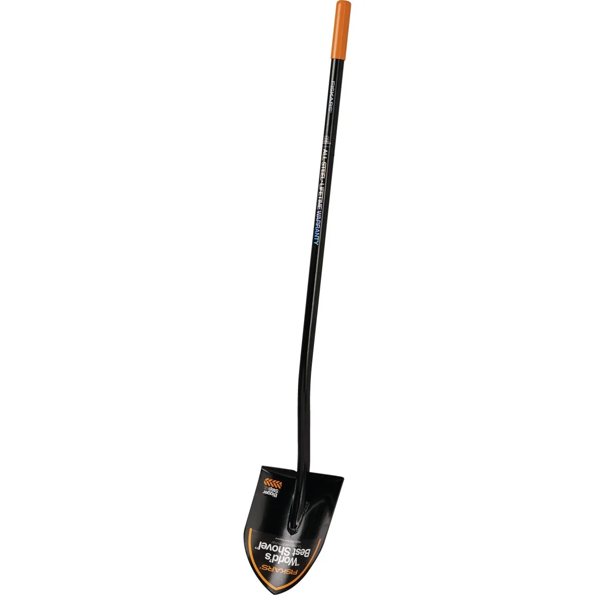Excellent Fiskars 57.5 In. Steel Handle Round Point Shovel Optimized