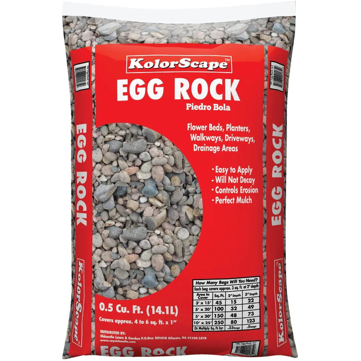 Classic KolorScape 0.5 Cu. Ft. Egg Rock Refined