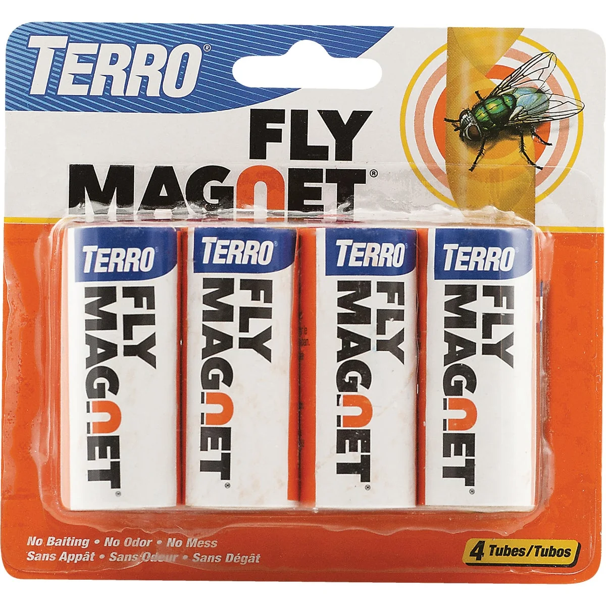 Green Terro Fly Magnet 3 Ft. Fly Ribbon 4-Pack Quality