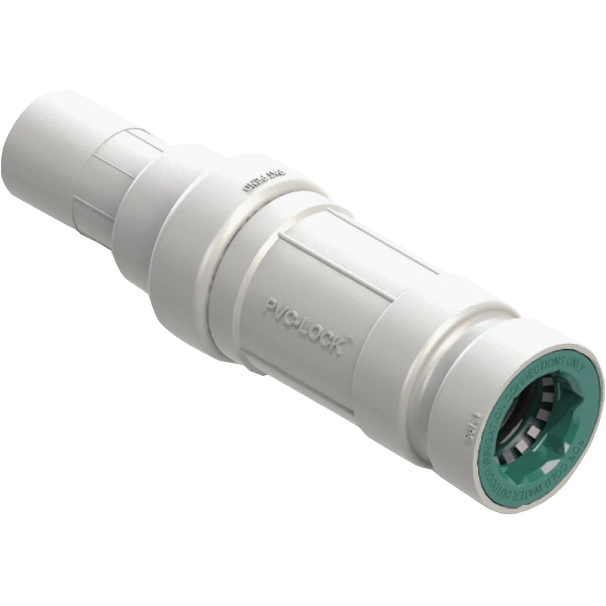Optimized Orbit 1 In. PVC-Lock Flexible Repair Coupling Extendable From 7-3 4 In. to 10-1 2 In. Sustainable