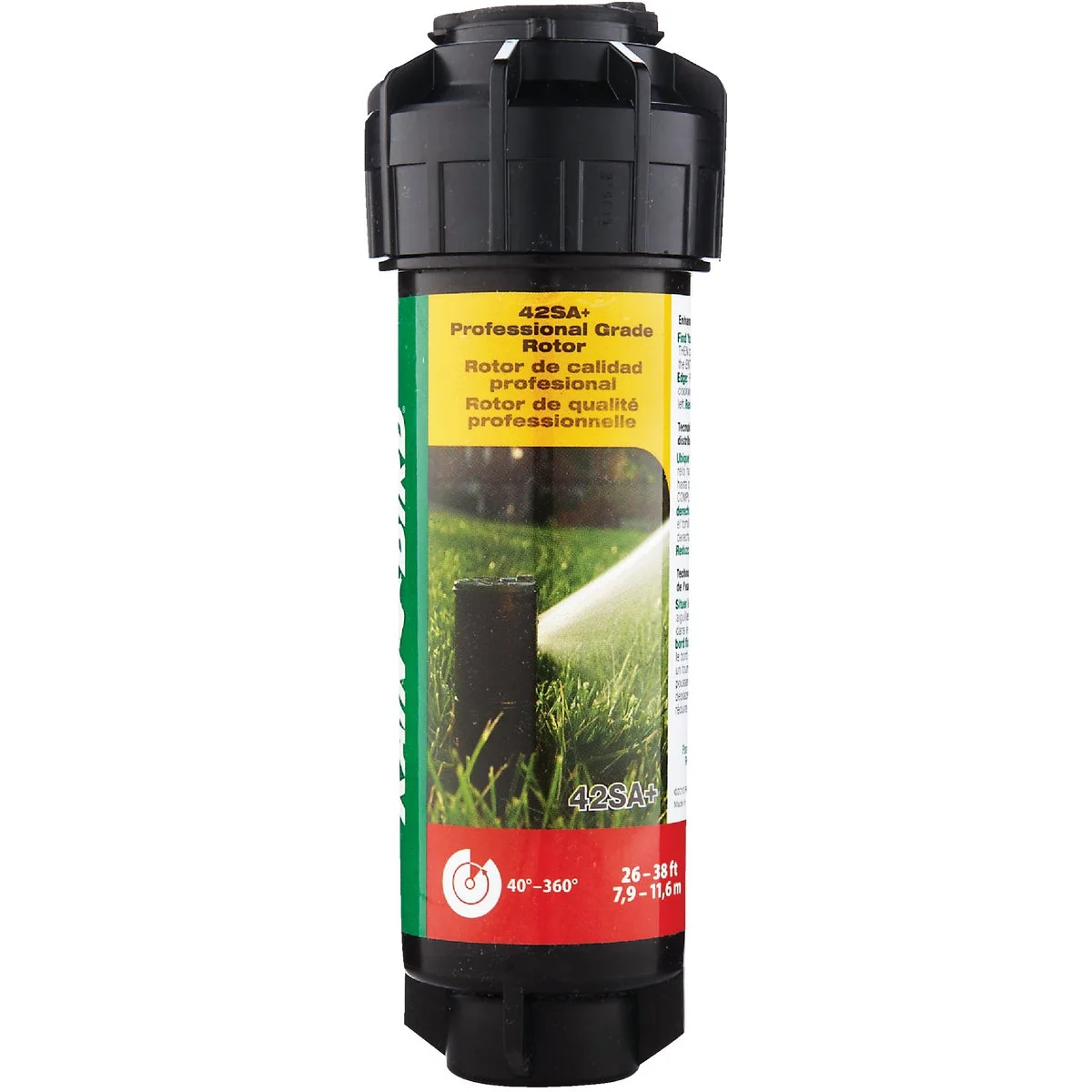 Recyclable Rain Bird 4 In. 40 Deg. to 360 Deg. Heavy-Duty Gear Drive Head Rotor Sprinkler Prestigious