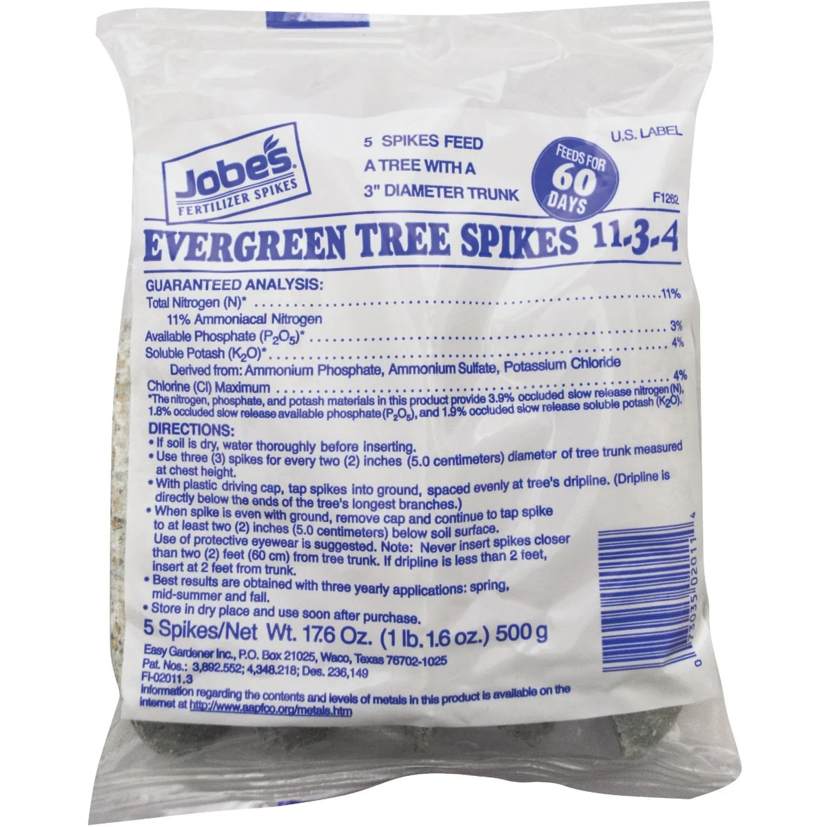 Fast Jobe’s 11-3-4 Evergreen Tree Stakes 5-Pack Minimalist