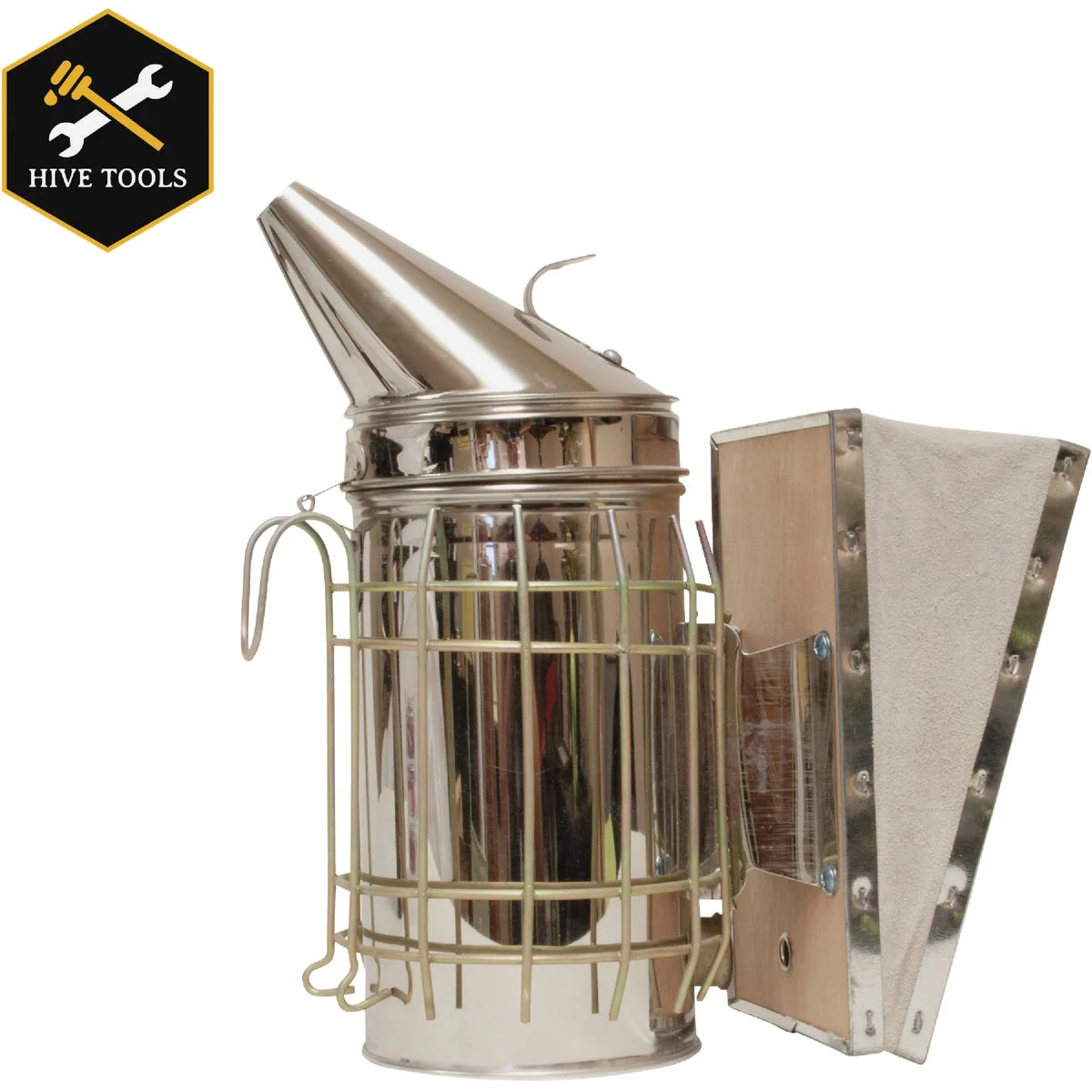 Superior Harvest Lane Honey Stainless Steel Beekeeping Smoker Relaxed