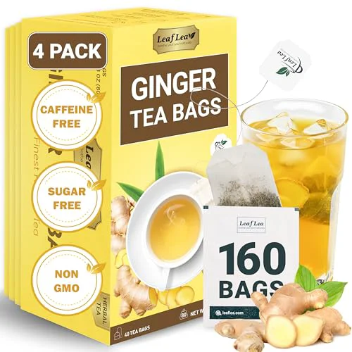 Traditional Ginger Tea Bags 160 Count Verified