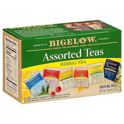 Trendy Assorted Herbal Tea Variety 108 Count Luxury