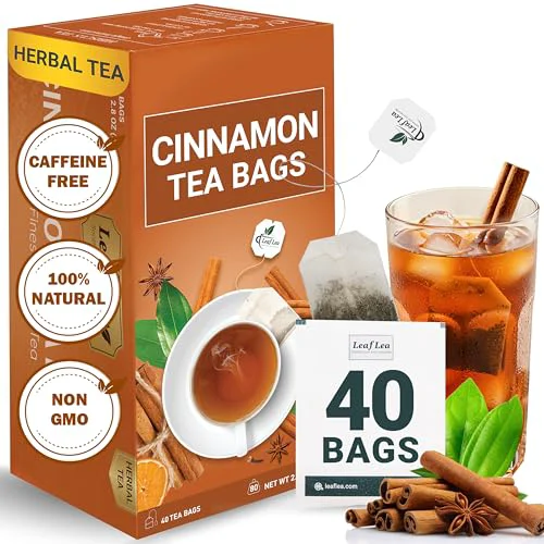 Artisan Pure Cinnamon Tea Bags 40 Count Reliable