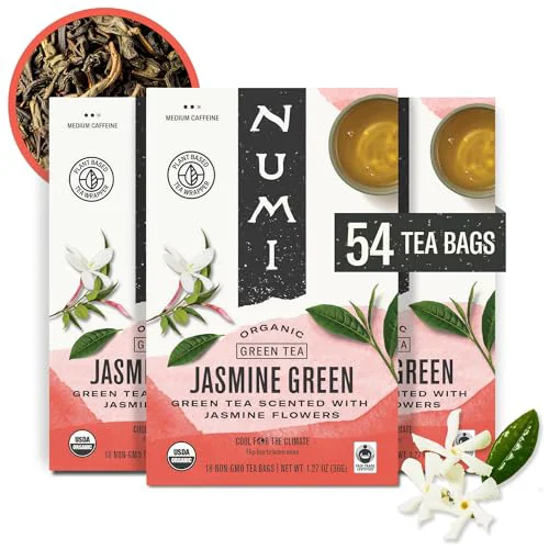 Excellent Organic Jasmine Green Tea 54 Count Smart