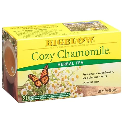 Elegant Cozy Chamomile Herbal Tea 120 Count High-Grade