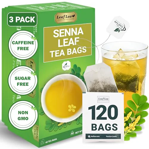 Crafted Senna Tea Bags 120 Count Official