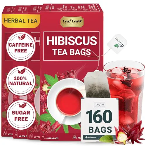 Artisan Hibiscus Tea Bags 160 Count Luxury