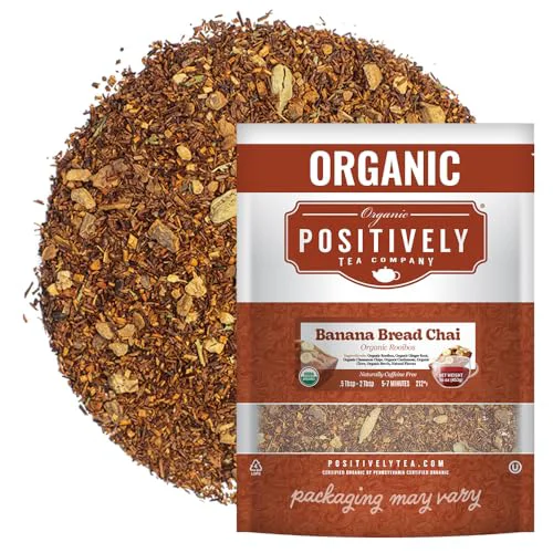 Smooth Banana Bread Chai Rooibos Tea 16 Ounce Expertly Made