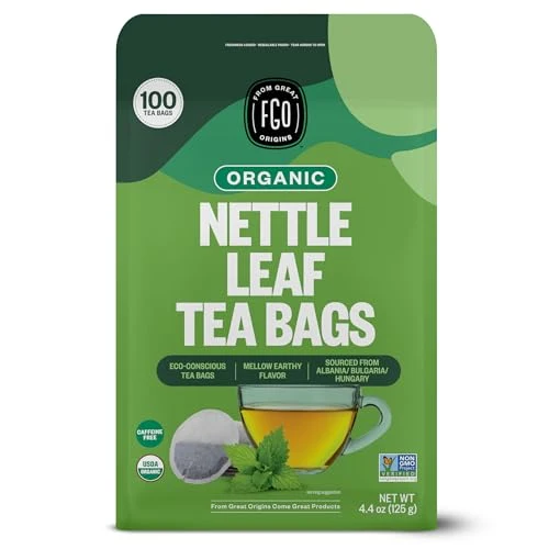 Artisan Organic Nettle Leaf Tea 100 Count Functional