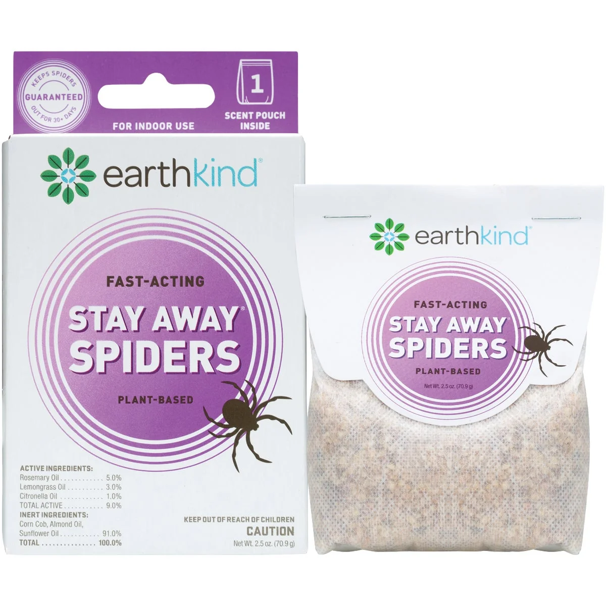 Detailed Earth Kind Stay Away 30 to 60-Day Natural Spider Repellent Refill Pouch Comfortable