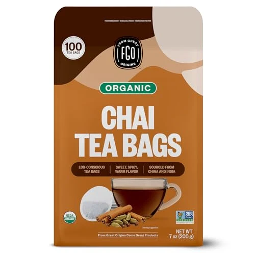 Specialty Organic Chai Tea 100 Count Healthy