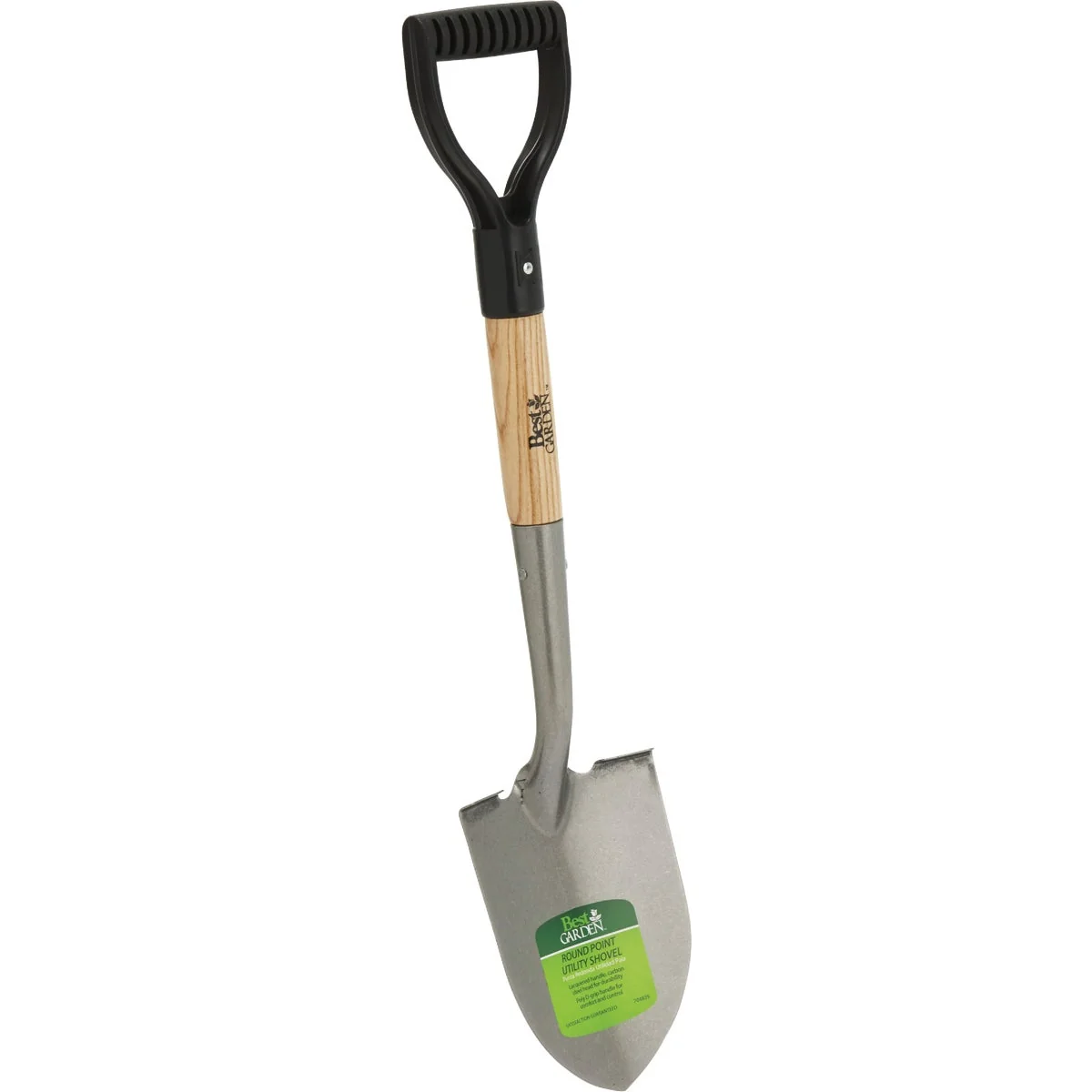 Artisan Garden 18 In. Wood D-Handle Round Point Utility Shovel Proven