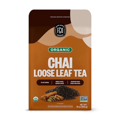 Artisan Organic Chai Tea 16 Ounce Minimalist