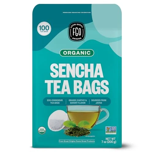 Versatile Organic Sencha Green Tea 100 Count Innovative