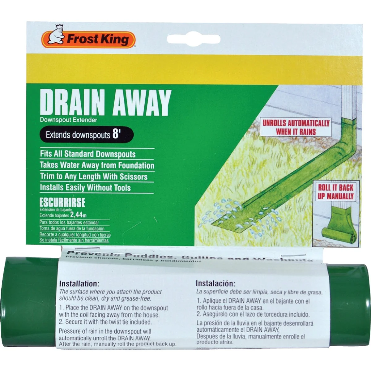 Efficient Frost King’s Standard Downspout Extender Fast