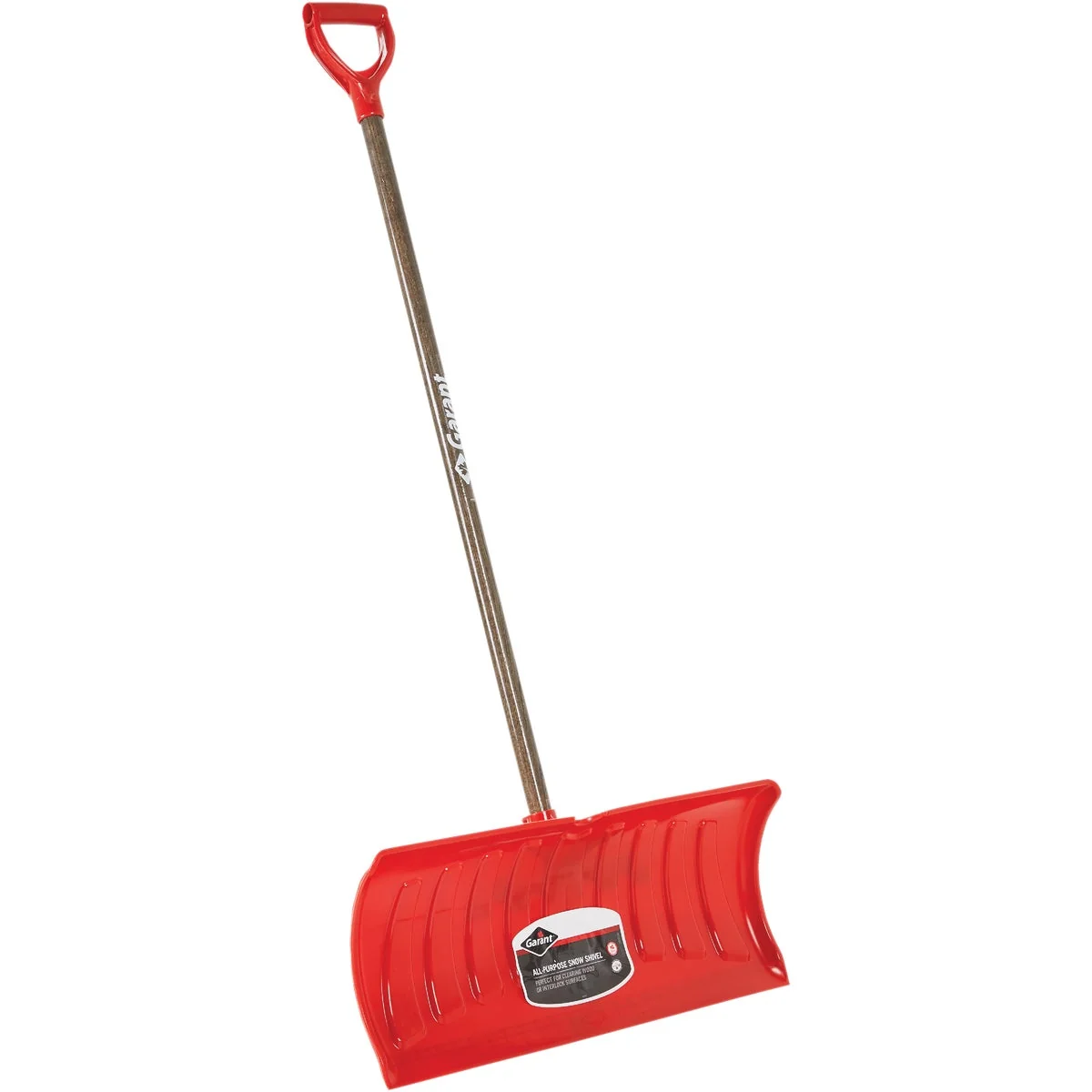 Trendy Garant Nordic 26 In. Poly Snow Pusher with 46.25 In. Wood Handle High-Quality