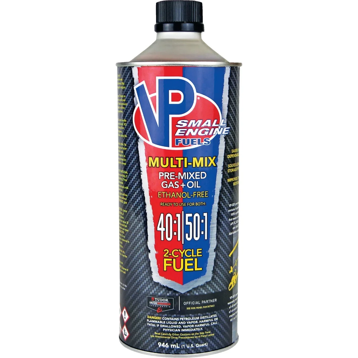 Advanced VP Small Engine Fuels 32 Oz. 40 1 50 1 Ethanol- Multi-Mix Gas Oil Pre-Mix Contemporary