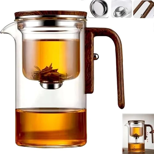 Smart Magnetic Glass Teapot with Infuser Practical