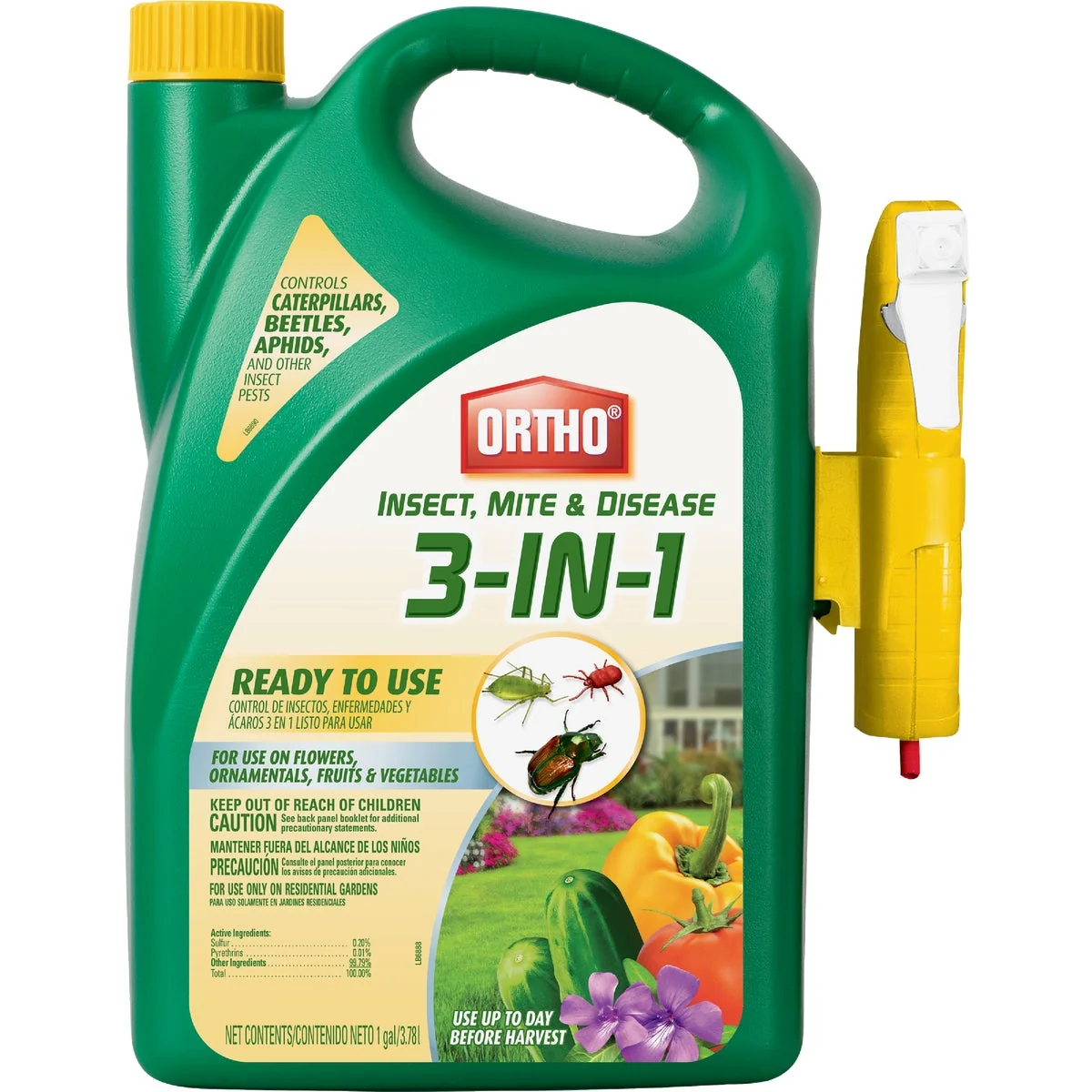 Smart Ortho 1 Gal. Ready To Use Trigger Spray 3-In-1 Disease Control Safe