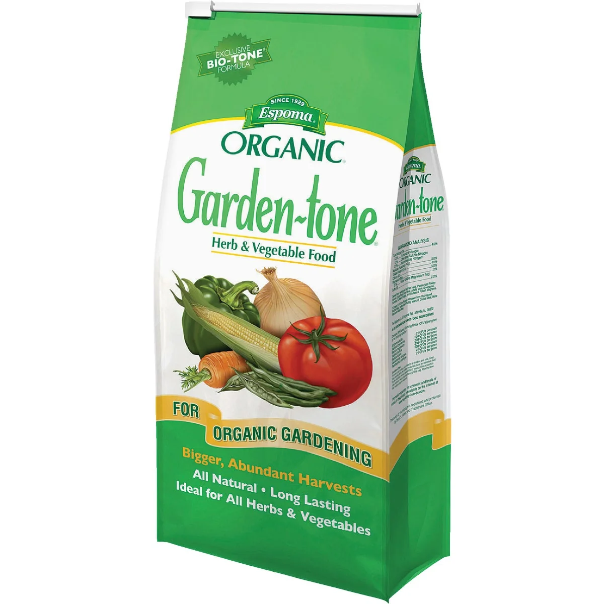 Expertly Made Espoma Organic 18 Lb. 3-4-4 Garden-tone Dry Plant Food Safe