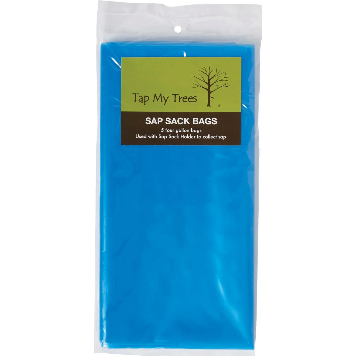 Convenient Tap My Trees Maple Sugaring Plastic Sap Sack 5-Pack Eco-Friendly
